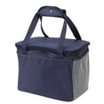 thumbnail image 3 of Insulated Lunch Box, Lunch Box Bag Reusable Leak Proof  For Picnic Navy Blue,Coffee, 3 of 8