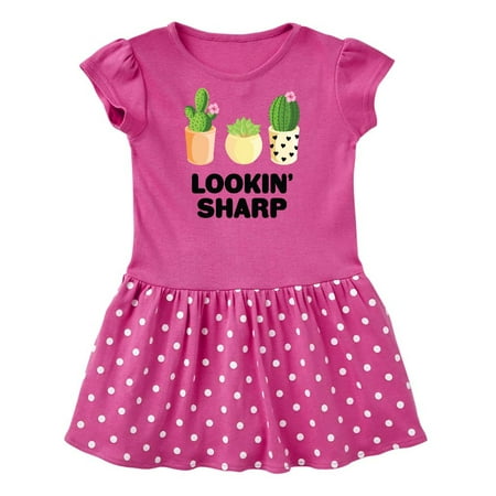 

Inktastic Lookin Sharp with Cacti and Succulent Gift Baby Girl Dress