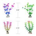 thumbnail image 7 of GreenJoy Fish Tank Accessories Aquarium Decorations - 13 Packs Plastic Plants Material Hideout Ornaments Small Size, 7 of 7