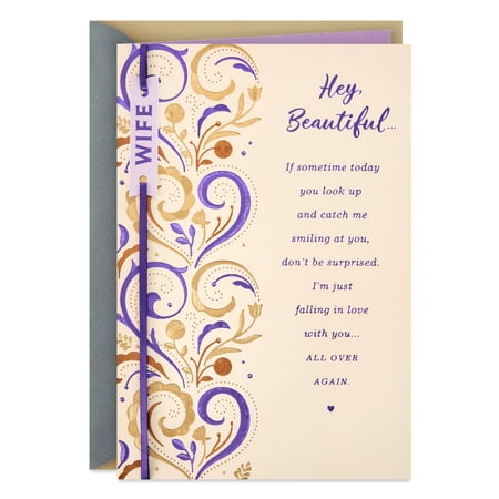 Hallmark Anniversary Card for Wife (Hey, Beautiful)