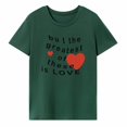 thumbnail image 4 of Camiseta para mujer, camisetas de verano, camiseta básica informal de moda para ir de compras en la calle y viajar M, 4 of 9