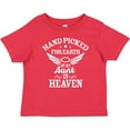 thumbnail image 3 of Inktastic Handpicked for Earth by My Aunt in Heaven with Angel Wings Boys or Girls Baby T-Shirt, 3 of 5