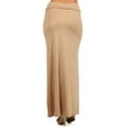 thumbnail image 3 of Women's Chic and Comfortable High-Waisted Maxi Skirt, 3 of 3