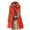 Red, variant on Women's Ultra Light Long Down Vest Winter Packable Down Jacket Lightweight Outdoor Puffer Vest Coat with Hood