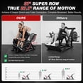 thumbnail image 2 of Gymusclo Plate Loaded Linear Row Machine with Adjustable Chest Pad, Strength Training Equipment for Home Gym, 600 lbs Capacity, 2 of 9