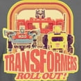 thumbnail image 3 of CafePress - Transformers Retro Roll - Mens Comfort Colors Shirt, 3 of 5
