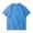 004Blue, variant on Mens Oversized Vintage T Shirts Baggy Cotton Wash Solid T Shirt Unisex Vintage Tee Plain Streetwear Hip Hop Tops