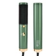 3Level Temp Control AntiScald Hair Straightening Brush, Quick Heat
