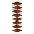 thumbnail image 2 of nuLOOM Kali Shaggy Diamond Tassel Area Rug, 2' 6" x 12', Rust, 2 of 9