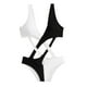 thumbnail image 4 of Traje de baño Monokini sin mangas con cuello en V para mujer, ideal para piscina, playa y surf. M, 4 of 9