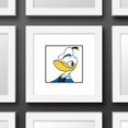 thumbnail image 2 of Gallery Pops Disney Mickey and Friends - Donald Duck Expressions Smiling Wall Art, White Framed Version, 12" x 12", 2 of 5