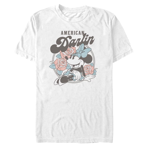 Mens Minnie Mouse American Darling T Shirt