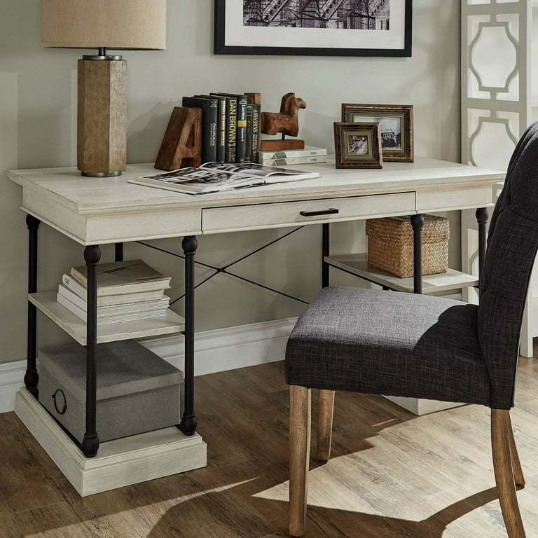 Ivory cheap writing desk