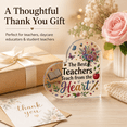 thumbnail image 2 of Teacher Appreciation Gift Valentine's Day Christmas Teacher Gift Acrylic Heart Shape Plaque Paperweight Keepsake Thank You Gift for Office Classroom Design4, 2 of 6