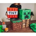 thumbnail image 2 of Minecraft Ensemble d'Organisateur de Bacs de Rangement de 10 Pouces / Creeper, TNT, Herbe, Table d'Artisanat, 2 of 2