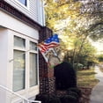 thumbnail image 2 of Yorkie USA Flag Canvas House Size, 2 of 4