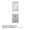 thumbnail image 4 of DHP Sunnybrooke 24 Inch Bathroom Vanity with Sink, Gray, 4 of 20