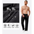 thumbnail image 6 of 3 Pack Men's Athletic Pants with Zip Pockets, Lightweight Workout Sweat Pants Gifts for Men, 6 of 7