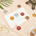 thumbnail image 5 of Adhesive Wax Seal Stickers 25PCS Love Self- Adhesive Wax Seals Decorative Stamp Stickers Envelope Stickers for Decor Wedding Invitation Envelopes Craft Scrapbook Party Gift-Dark Goldenrod, 5 of 9