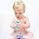 Sassy 4PC Waterworks Bright Spinners Bath Toy