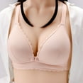 thumbnail image 3 of ameIAEA Women Front Closure Bras Push Up No Underwire Nursing Bras Maternity Breastfeeding Bra, 3 of 6