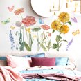 thumbnail image 3 of Calcomanía de pared DIY Hojas Flores PVC JAMW 1 juego Sencillez, 3 of 5