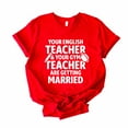 thumbnail image 6 of Your English Teacher and Your Gym Teacher Block - Women's Short Sleeve Tee, 6 of 8
