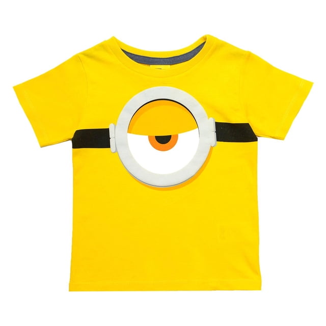 Playera Minions Niño Original Tipo Disfraz amarillo 4 Blip Kids N7860