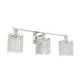 thumbnail image 6 of Phineas 3 lights bath sconce in black with clear crystals, 6 of 7