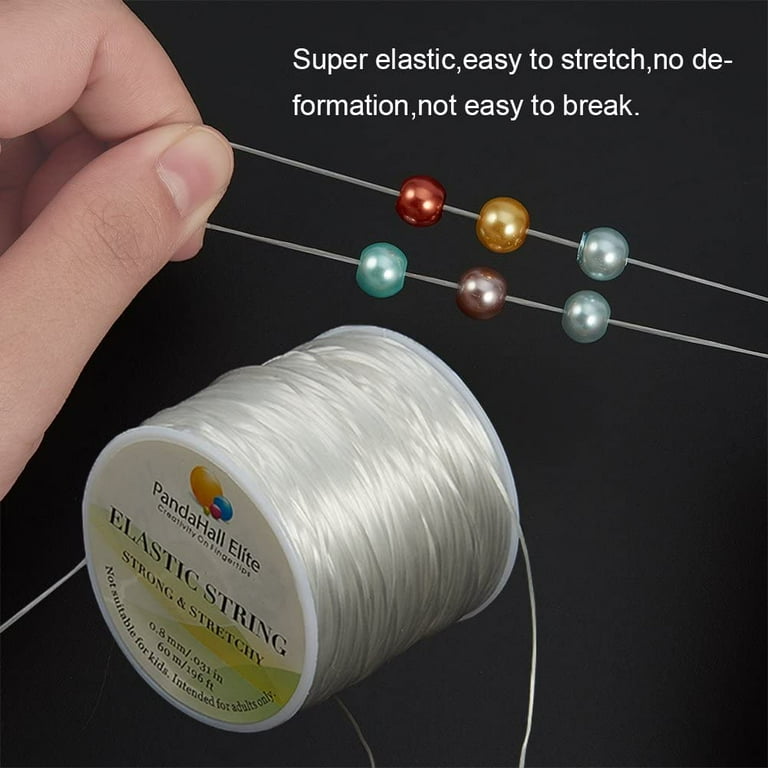 60Yards Clear Elastic String Cord Polyester Stretch Thread