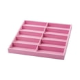 thumbnail image 2 of Bunblic Sunglasses Organizer Box Large Capacity for Window Displays Countertop Store Pink, 2 of 8
