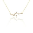 thumbnail image 1 of Ins Constellations Theme Friendship Necklace Rhinestone Comfortable Delicate with Display Card Pendant for Lover Festival Gifts Leo gold, 1 of 6