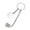White, variant on Clearance! JWDX Pendant, Hangs Promotion, Simulation Golf Keychain Bag Pendant Sports Supplies Ball Keychain