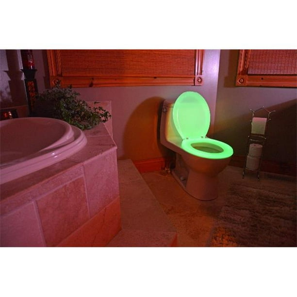 Night Glow 200 Green Round Glow in the dark Toilet Seat