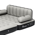 thumbnail image 7 of Uforic Queen Size Air Mattress with Built-in Air Pump, Black Bed Skirt and Gray Top Including Repair Kit and Storage Bag, Supports Inflation/Deflation, 7 of 7