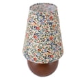thumbnail image 1 of Lámpara De Mesa De Flores, Base De Madera, Pantalla De Lino, Lámpara De Noche Floral, Luz Cálida, Elegante, Multifunción Para Sala De Estar, 1 of 7