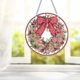 thumbnail image 4 of Corona Pared Diamante 5D DIY Navidad Una Sola Cara, 4 of 9
