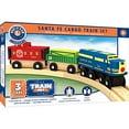 thumbnail image 2 of MasterPieces Wood Train Sets - Lionel Santa Fe Cargo 3 Piece Train Set - Officially Licensed Toddler & Kids Toy Assorted, 2 of 4