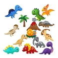 thumbnail image 2 of de costura de animales, cose tus propios animales de fieltro, juguete educativo, costura creativa, manualidades, costura DIY para niños de 6 a 8 a Dinosaurio Macarena artesanía de costura, 2 of 8