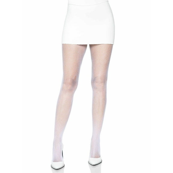 Leg Avenue Womens Fishnet Crotchless Pantyhose