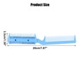 thumbnail image 2 of Unique Bargains 6 Pcs Split Ends Dual Edge Razor Comb Hair Trimmer for Hair Cutting for Women and Men Hair Thinning Comb Blue, 2 of 8