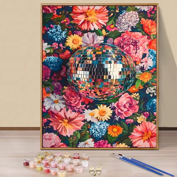 JYLMOOD Paint by Numbers for Adults Kits, DIY Easy Painting by Numbers for Gift Home Wall Decoration 16x20in without Frame