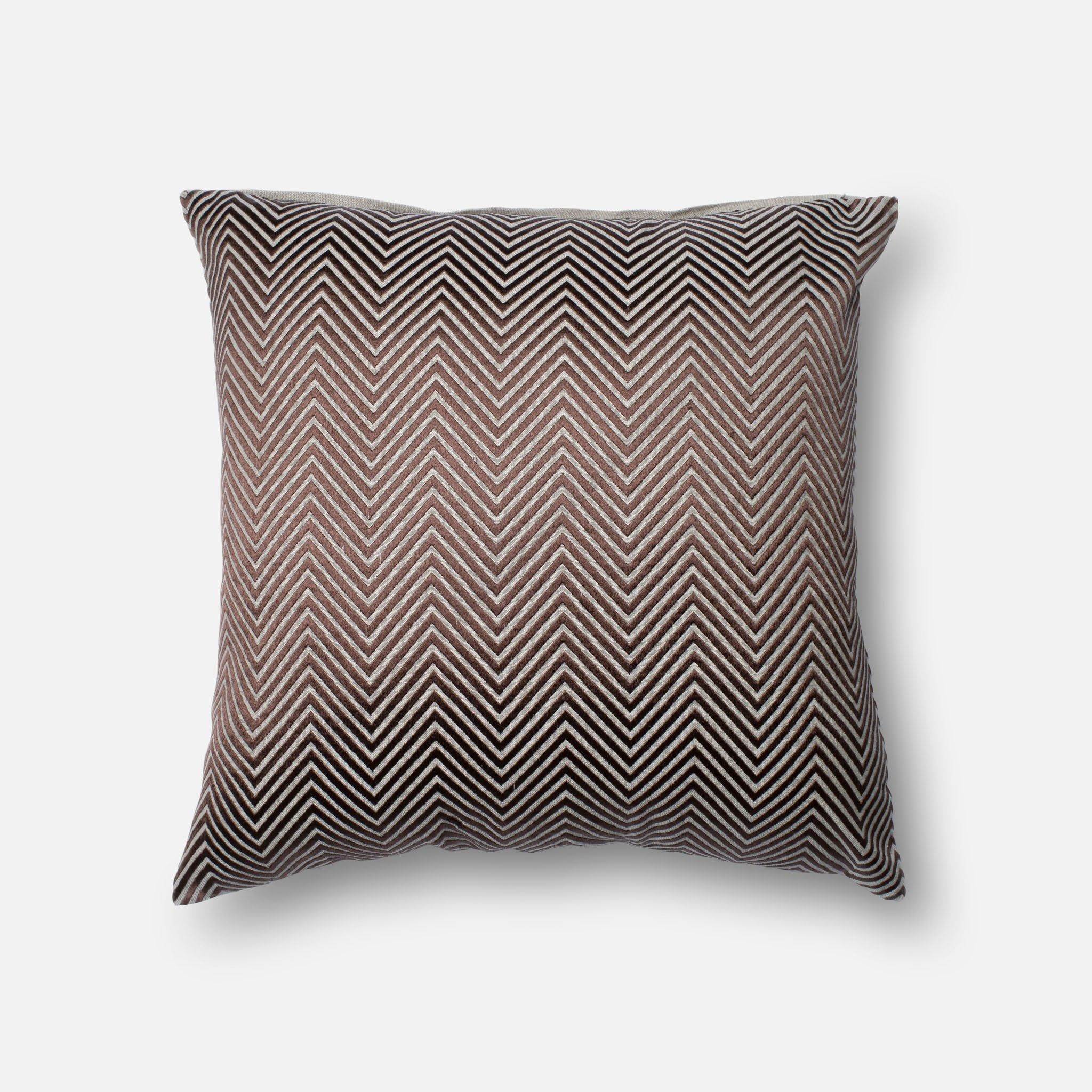 Loloi Cotton Pillow Cover in Brown And Beige finish P031P0193BRBEPIL3
