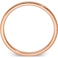 thumbnail image 3 of 10K Rose Gold 1.2mm Twisted Wire Pattern Stackable Band (Size 6) Made In United States 1stk22-120r-6, 3 of 6