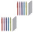 thumbnail image 4 of Thinsony 5pack/lot Quick Dry Ink Pens Durable Ink Comfortable Grip Retractable Gel 2Set, 4 of 6