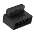 thumbnail image 3 of Adaptateur USB 3.0 90, Carte de Circuit Multicouche, Adaptateur d'Alimentation, Résout le Problème pour Broches de Carte Mère, Tourne le Coude pour un Ajustement Pratique Type A B, 3 of 8