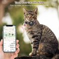thumbnail image 5 of Goowood Breakaway Cat Collars Reflective Adjustable 1 CM Wide Strap and Airtag Holder Kitten Collar with Bell for Safe Night Walking Outdoor Play, 5 of 5