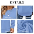 thumbnail image 6 of OutfitShow Sweatshirts for Women Casual Long Sleeve Crewneck Shirts Tunic Tops,Sizes S-3XL, 6 of 8