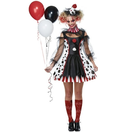 Twisted Clown Adult Costume