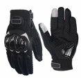 thumbnail image 1 of Worallymy 1 par de guantes de montar en moto Moto Absorción de golpes Protector antideslizante Guantes de ciclismo Negro xL Worallymy JD735809860, 1 of 6